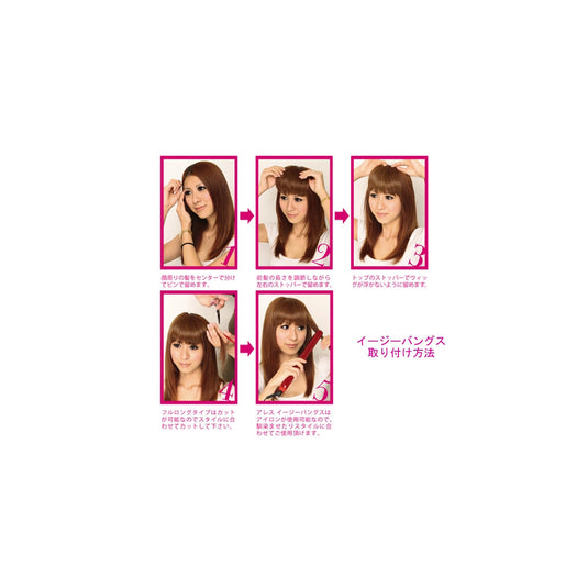 Easy Bangs Wig Full Long Type