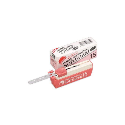 Feather Professional Soft Guard Blades (15 Blades)