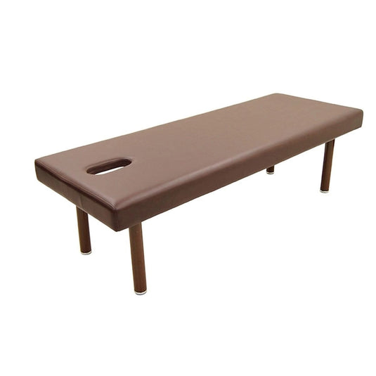 [High-Density Urethane] Standard Massage Bed S-5DX (With Face Hole) - Dark Brown L180 x W65 cm