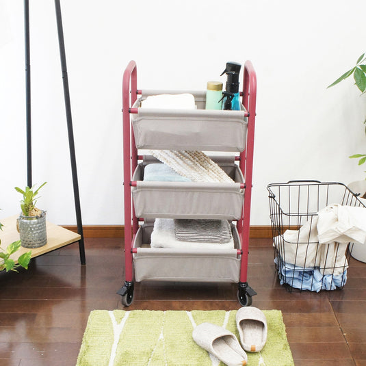 [AL Series] 3-Tier Basket Wagon
