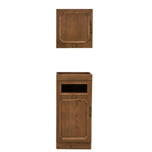 Shabby Chic Wooden Back Shampoo Cabinet RENE-B (Lower Unit) BR W420