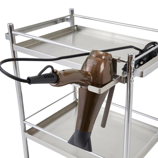 AD Stainless Steel Hair Dryer Holder [Made in Japan / Anti-Drop Design]