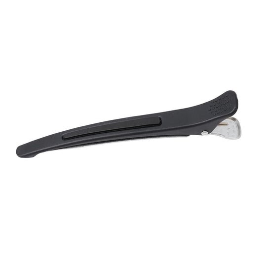 Grippy Hair Clips (Black) – Set of 6