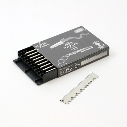 Y.S.PARK Pro Razor Blades (10 pieces) Silver