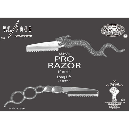Y.S.PARK Pro Razor Blades (10 pieces) Silver