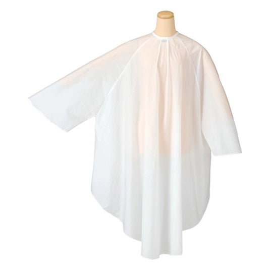 ELCO 9703 Wrinkled Color Cut Cloth with Sleeves, White