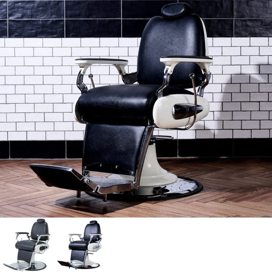 BROOKLYN - Manual Barber Chair (2 Colors Available)