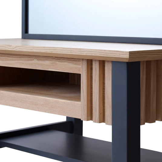 Natural Wood Double-Sided Dresser Vincent
