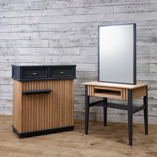 Natural Wood Double-Sided Dresser Vincent