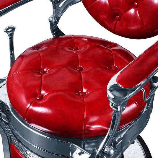 Vintage Red × Silver Frame