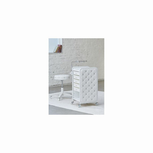 Lucile Quilting wagon 7 Tier Type (Completely Assembled) White