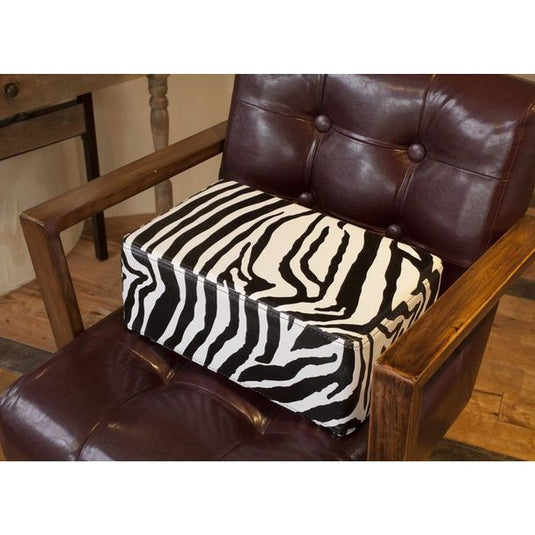 Child Booster Seat (with flap) Zebra
