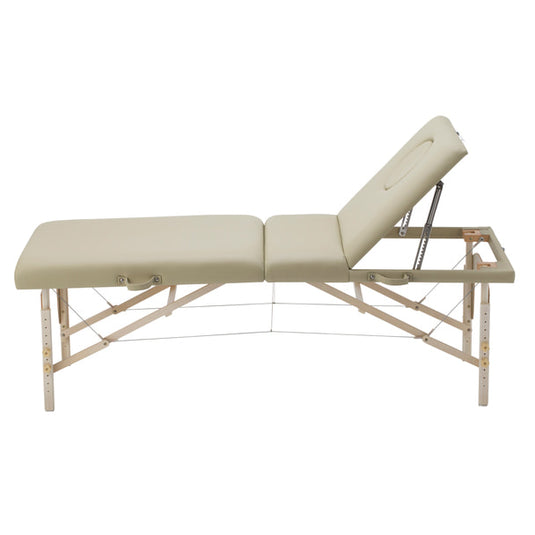 High Class Memory Foam Wooden Folding Reclining Bed 009SDX (2 color options)