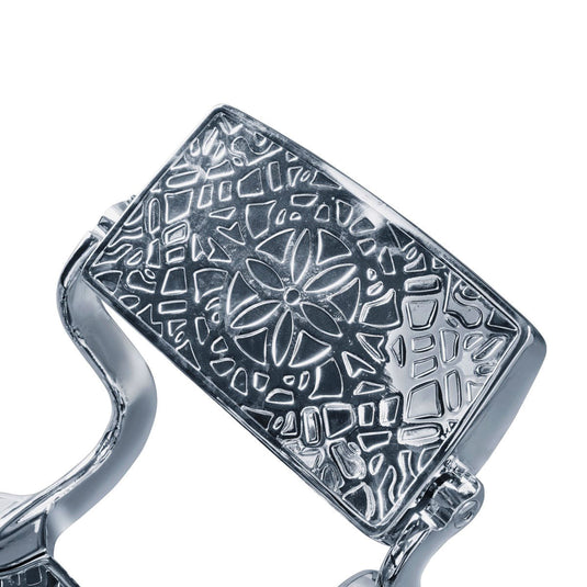 Vintage Red × Silver Frame