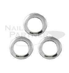 Clou Stone Edge Round SS9 Silver