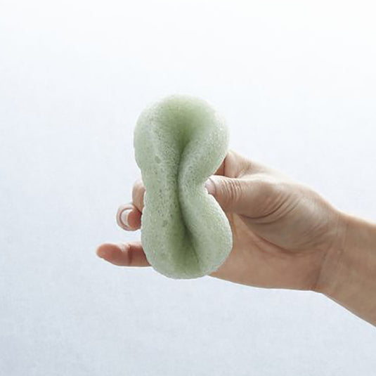 SMART COLLECTION Konjac Sponge Bamboo Charcoal (Black) Excellent sebum adsorption Gentle Care 2 pcs