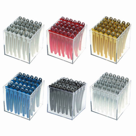 Curl Clip LL Clear 30pcs 102mm