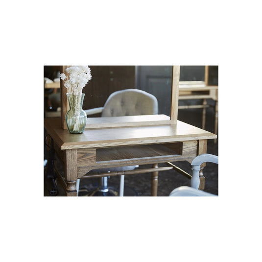 Shabby Chic Natural Wood Dresser Louis II Double Sided (Available in 2 Colors)