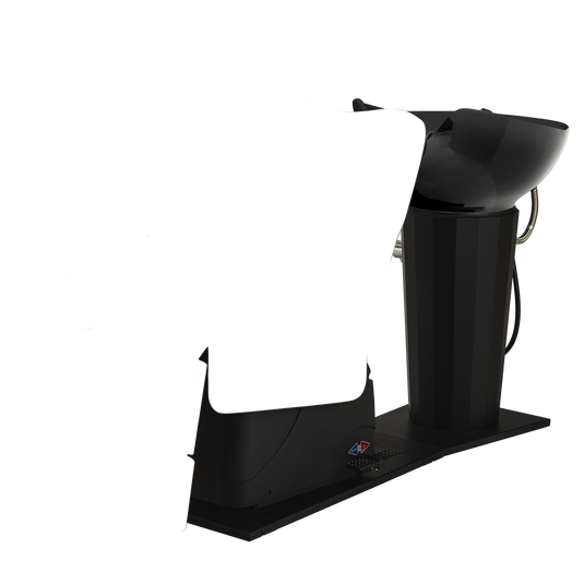 Relaxation Shampoo Unit SPAZIO II (BASIC) (Made in Japan Faucet Set) - Available in 3 Colors