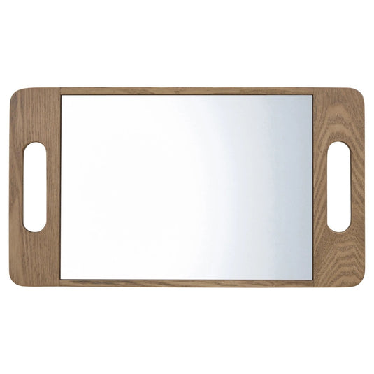 Shabby Chic Wooden Hand Mirror (Available in 2 Colors)
