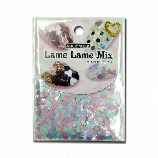BEAUTY NAILER Lame Lame Mix (Heart) 1g