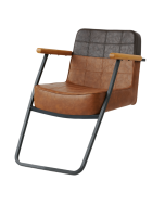 [Tough Design Product] Styling Chair T202 (Top) - Camel x Vintage Brown