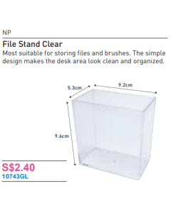 File Stand Clear