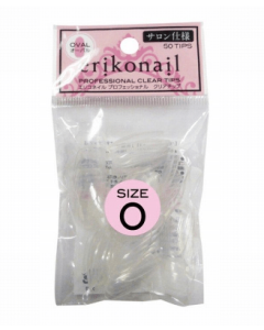 Eriko Nail Professional Clear Tips Set (50 pcs)