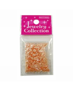 Jewelry Collection (Circle) Pastel Orange JC-6 (1MM, 2MM Mix 1g)