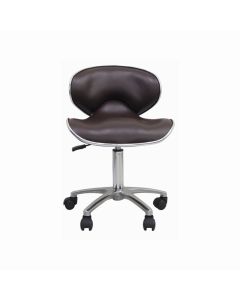 Relax Shell Stool II (Cleaning Wheels Type) Brown