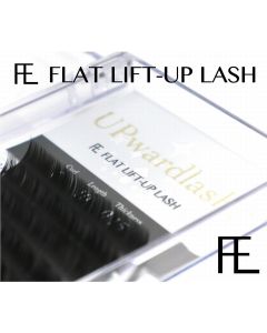 Upwardlash Flat Lift Up Lash J Curl 0.12 thickness 7MM SINGLE BLACK