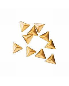 Capri 3D Triangle 3mm Gold (100 pcs)