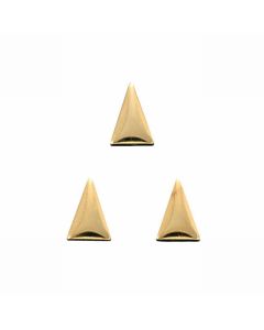 Clou Sharp Triangle 4x2mm Gold (100pcs)