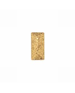 Clou Glitter Studs Long Square 4x2MM Gold (30pcs)