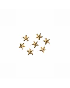 Clou Starfish 4x4mm Gold (30pcs)