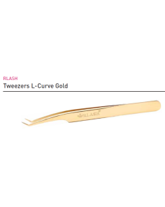 Tweezers L-CURVE GOLD