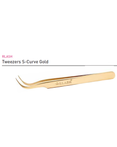 Tweezers S-CURVE GOLD
