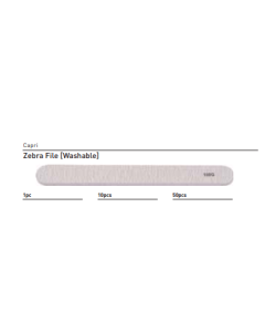 Zebra File (Washable) 100/180G (50pcs)