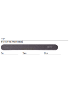 Black File (Washable) 100/100G (50pcs)