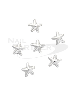Clou Starfish 7x8mm Silver (10pcs)