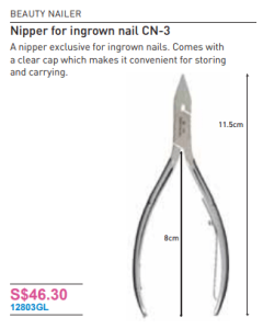 Nipper for ingrown nail CN-3