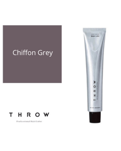 Throw Sheer Color-Chiffon Gray