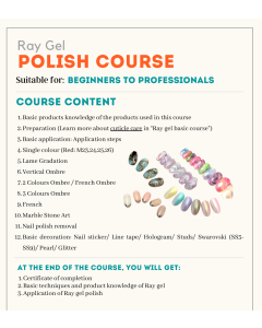 Ray gel Beginner Polish Course