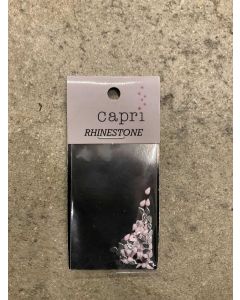 Capri Acrylic Stone 72pcs Teardrop Milky Rose