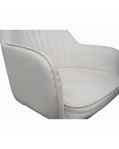 Simple Nail Chair (with reclining function) White