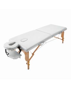 Lightweight Wooden Folding Bed EB-03DX White