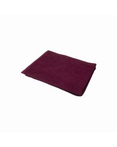 Luxury Pile Fabric Bath Towel (L) 90 x 150cm Wine Red
