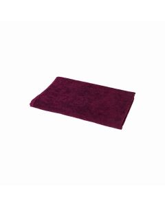 Luxury Pile Fabric Towel 90 x 190cm Wine Red