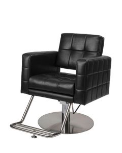 [Luxury] Styling Chair Cube II (HD-A-060D) (Top) - Vintage Black