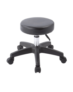 F-843 Low stool II (low setting, cleaning caster specification)-Black